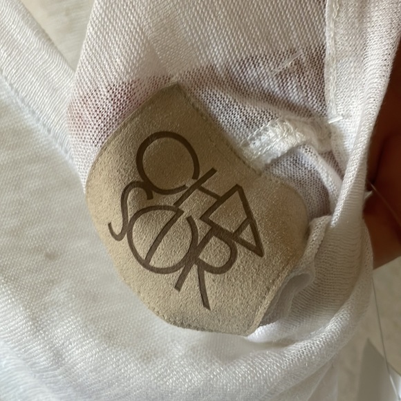 Chaser seamed scoop back linen tank - Picture 6 of 6